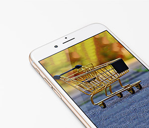 اپلیکیشن موبایل سوپر مارکت همراه اندروید و آیفون - سامانه بلوط